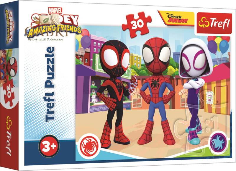 TREFL Puzzle Spidey a jeho úžasní přátelé 30 dílků