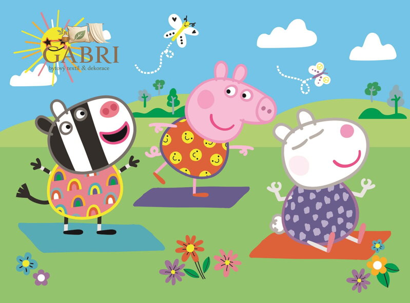 TREFL Puzzle Prasátko Peppa: Cvičení 20 dílků