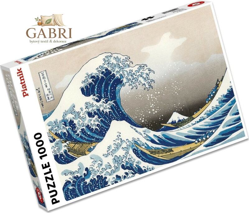 PIATNIK Puzzle Velká vlna Kanagawa 1000 dílků