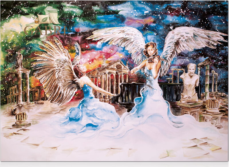 Puzzle Píseň andělů (Starý rybář) 1000 dílků