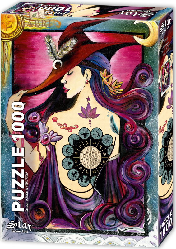 STAR Puzzle Dáma zvěrokruhu 1000 dílků