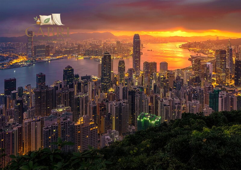 ENJOY Puzzle Hongkong za úsvitu 1000 dílků