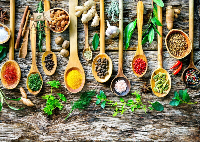 ENJOY Puzzle Bylinky a koření 1000 dílků