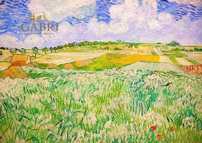 ENJOY Puzzle Vincent Van Gogh: Krajina v Auvers 1000 dílků