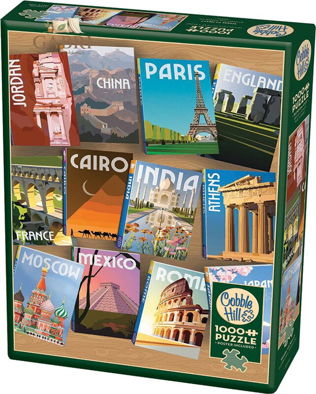 COBBLE HILL Puzzle Kam příště?1000 dílků