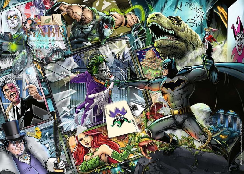 RAVENSBURGER Puzzle DC Comics: Batman 1000 dílků