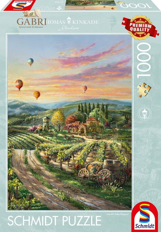 SCHMIDT Puzzle Poklidná vinice 1000 dílků