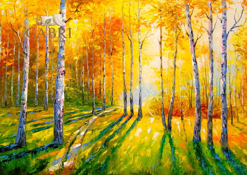 ENJOY Puzzle Březový háj 1000 dílků