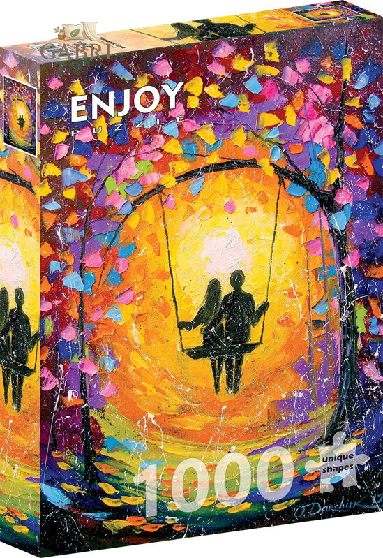 ENJOY Puzzle Romantická láska 1000 dílků