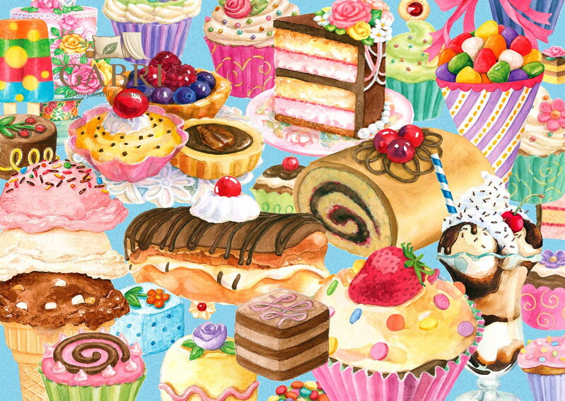 ENJOY Puzzle Sladké pohoštění 1000 dílků