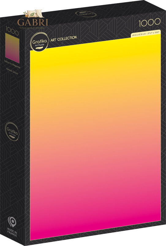 GRAFIKA Puzzle Yellow to Magenta! 1000 dílků