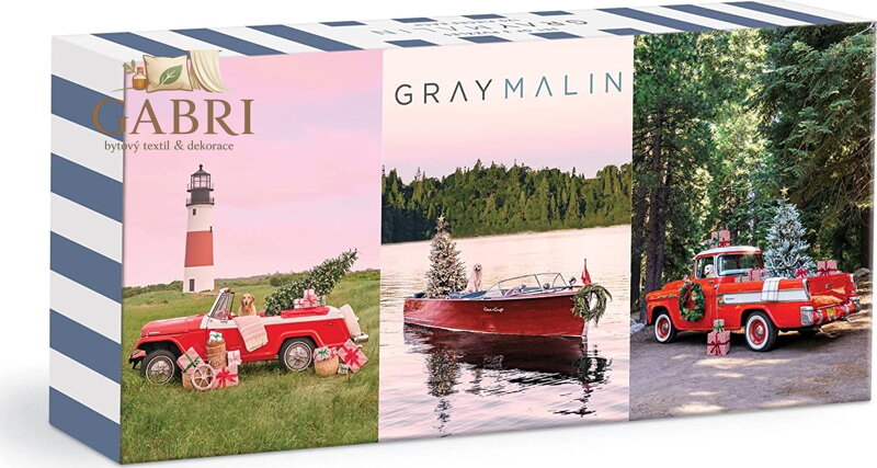 GALISON Puzzle Gray Malin 3v1 Dovolená 3x120 dílků