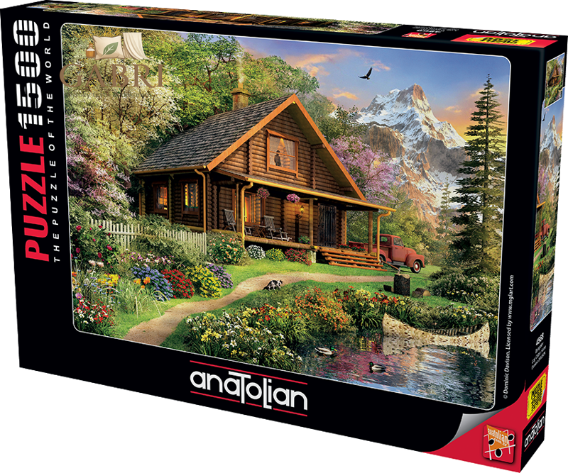 ANATOLIAN Puzzle Srub 1500 dílků