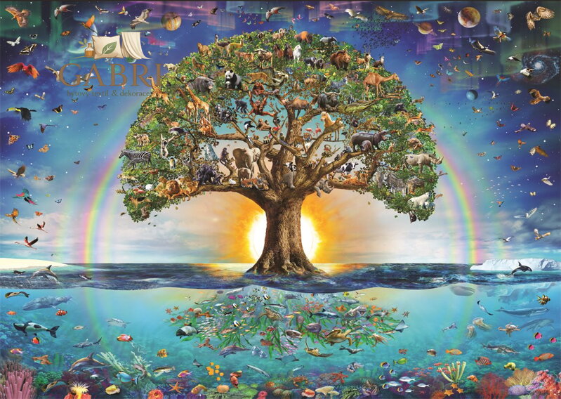 ANATOLIAN Puzzle Strom života 3000 dílků