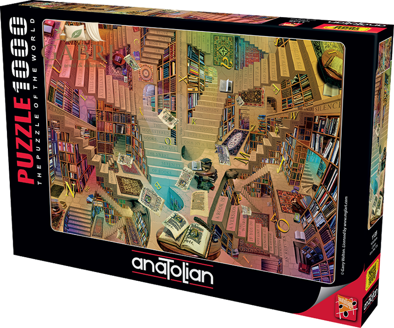 ANATOLIAN Puzzle Knihovna 1000 dílků