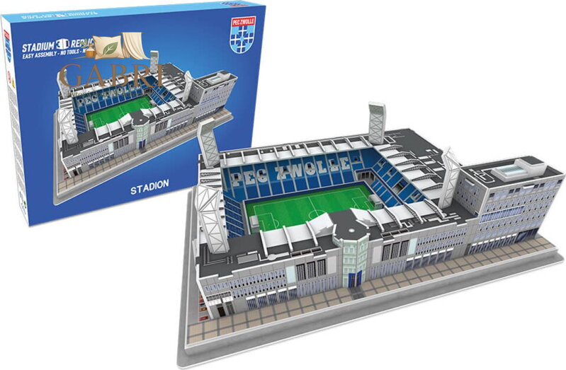 STADIUM 3D REPLICA 3D puzzle Stadion MAC3PARK - FC PEC Zwolle 87 dílků