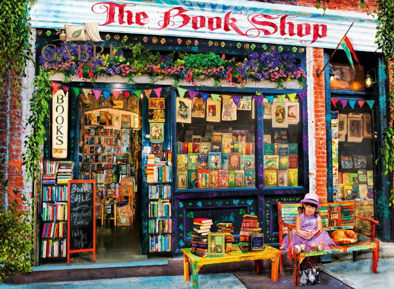 BLUEBIRD Puzzle Knihkupectví pro děti 4000 dílků