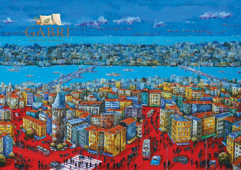 ART PUZZLE Puzzle Příběh Istanbulu 1000 dílků