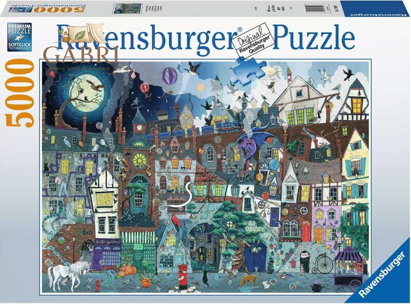 RAVENSBURGER Puzzle Fantastická ulice 5000 dílků