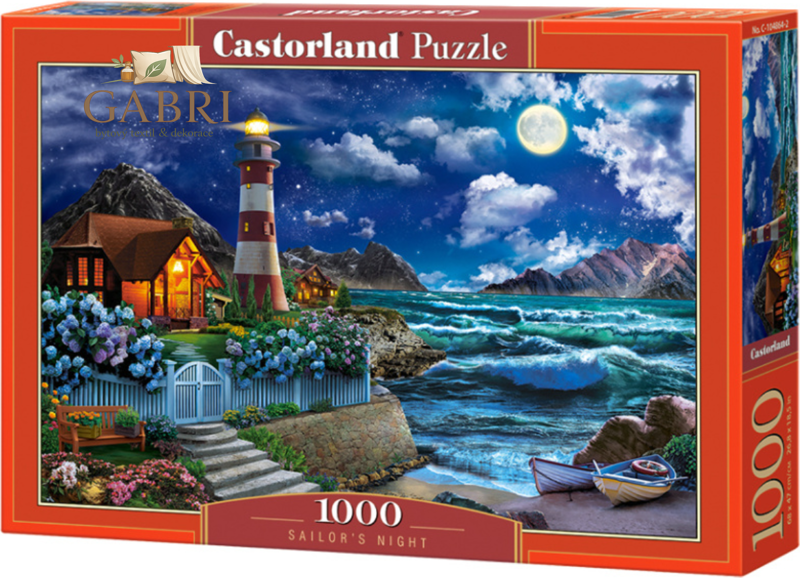 CASTORLAND Puzzle Noc námořníka 1000 dílků