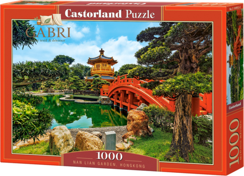 CASTORLAND Puzzle Zahrady Nan Lian, Hongkong 1000 dílků