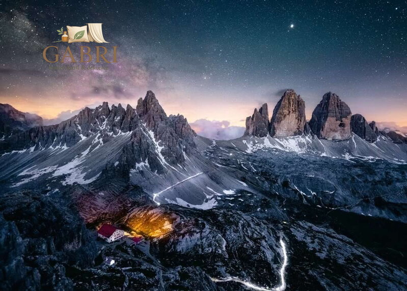RAVENSBURGER Puzzle Dechberoucí hory: Tre Cime, Dolomity, Itálie 1000 dílků