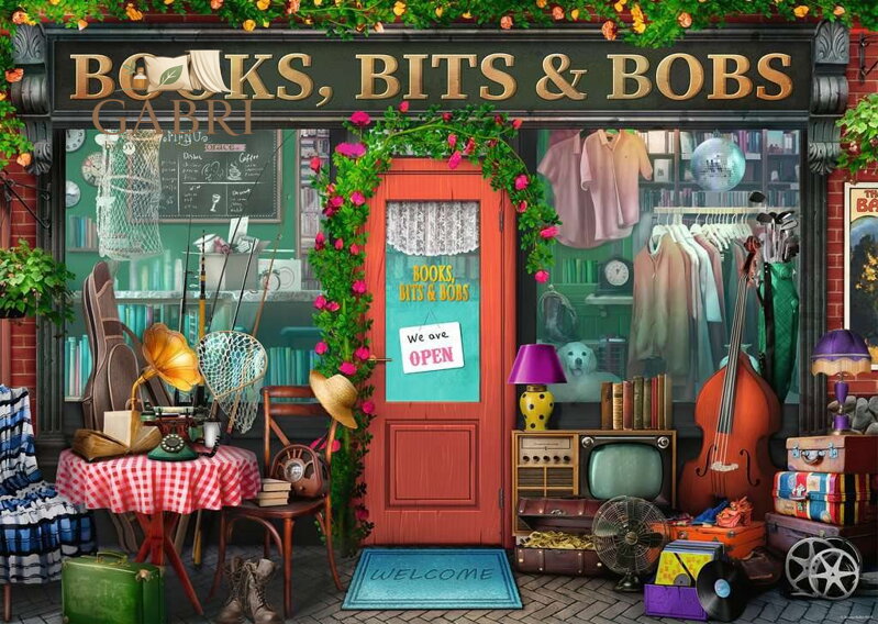 RAVENSBURGER Puzzle Vetešnictví 1000 dílků