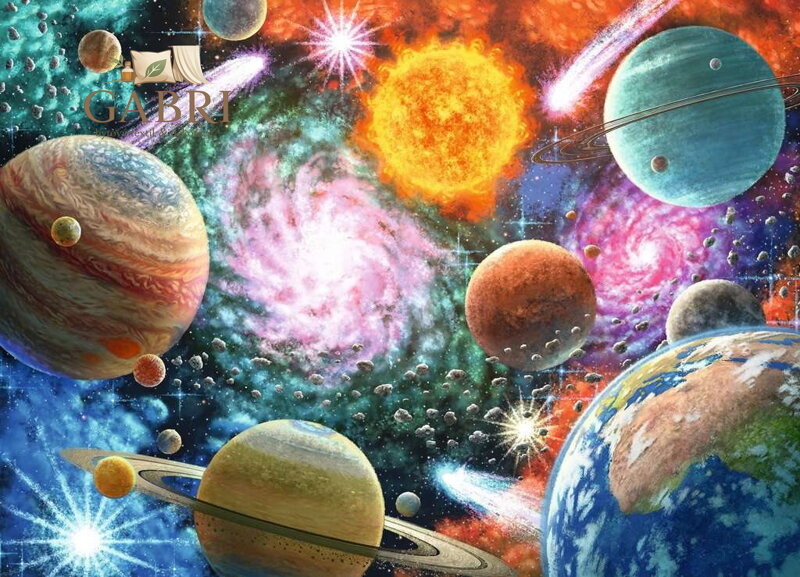 RAVENSBURGER Puzzle Ve vesmíru XXL 100 dílků