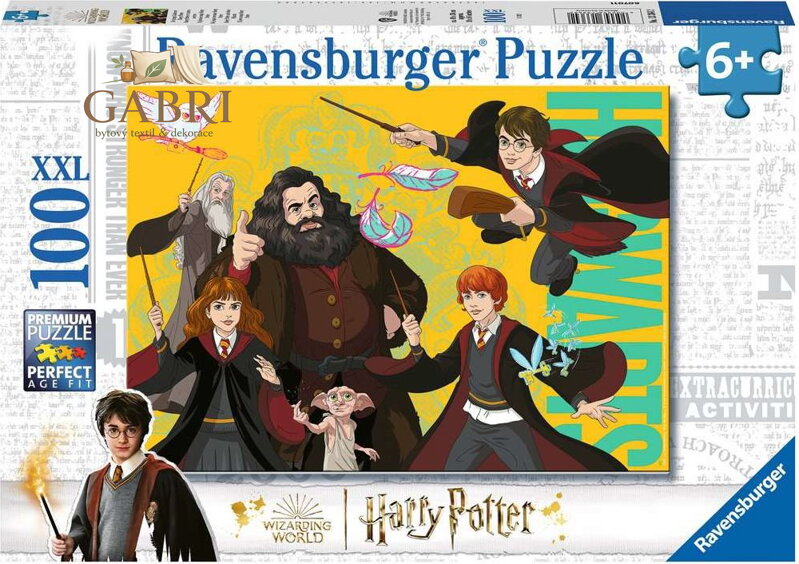 RAVENSBURGER Puzzle Harry Potter: Mladý čaroděj XXL 100 dílků