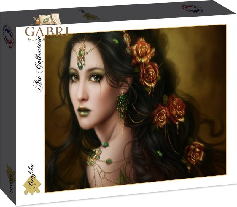 GRAFIKA Puzzle Zlatá růže 1000 dílků
