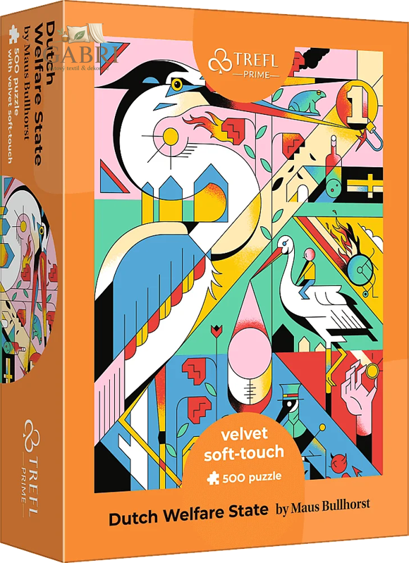 TREFL Puzzle UFT Velvet Soft Touch: Holandsko - stát blahobytu 500 dílků