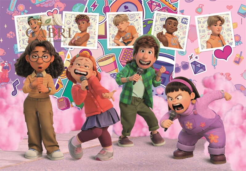 CLEMENTONI Puzzle Disney: Proměna 104 dílků