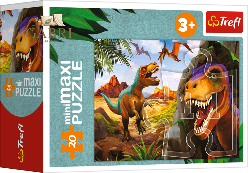 TREFL Puzzle Svět dinosaurů: Tyrannosaurus rex 20 dílků