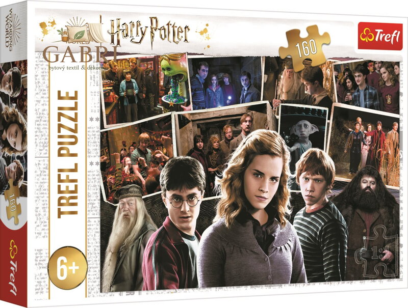 TREFL Puzzle Harry Potter s přáteli 160 dílků