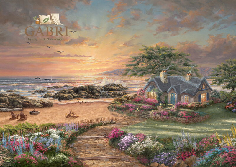 SCHMIDT Puzzle Chaloupka na pobřeží 1000 dílků