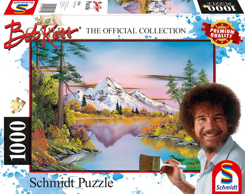 SCHMIDT Puzzle Bob Ross: Odrazy 1000 dílků