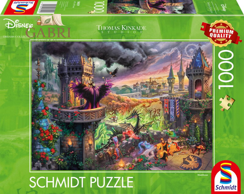 SCHMIDT Puzzle Zloba, královna černé magie 1000 dílků