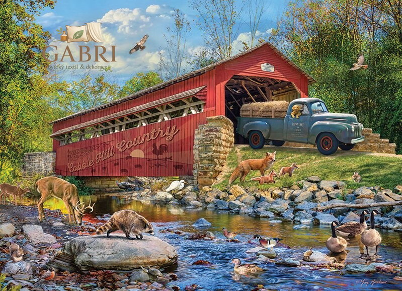 Puzzle Vítejte v zemi Cobble Hill 1000 dílků