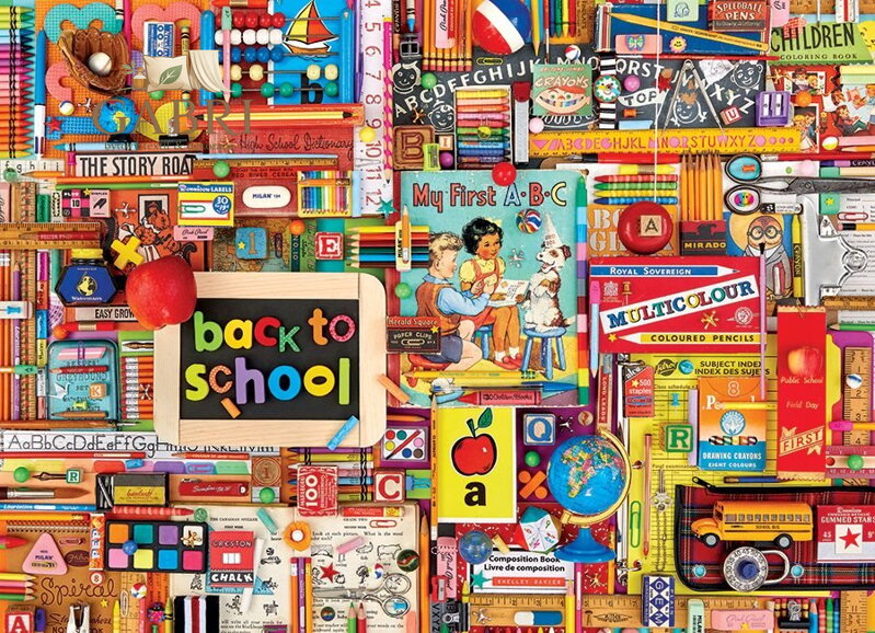 COBBLE HILL Puzzle Zpátky do školy 1000 dílků