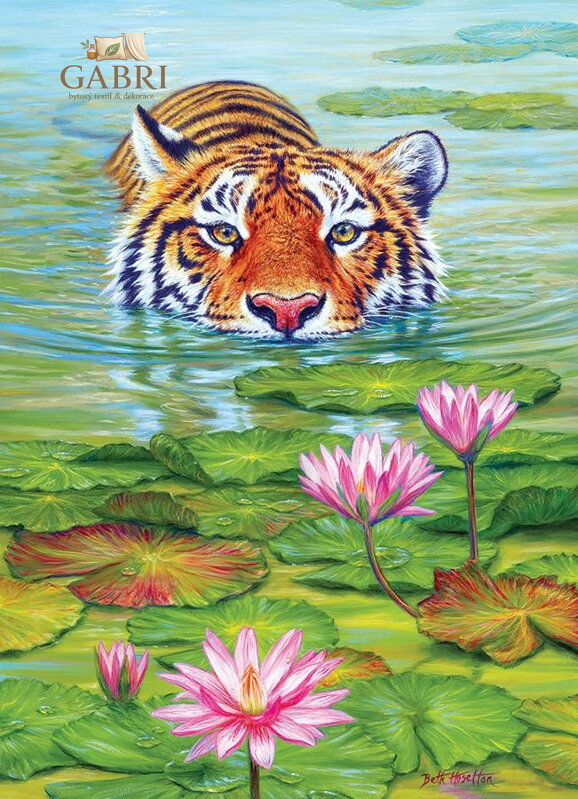 COBBLE HILL Puzzle Země lotosu 1000 dílků