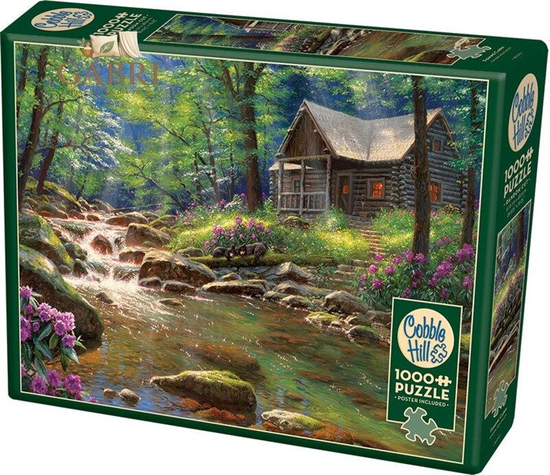 COBBLE HILL Puzzle Rybářská chata 1000 dílků