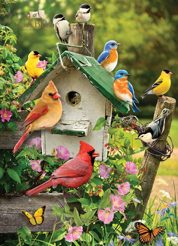 COBBLE HILL Puzzle Letní budka 500 dílků