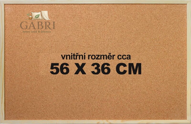 Korková podložka pod puzzle Victoria 56x36cm