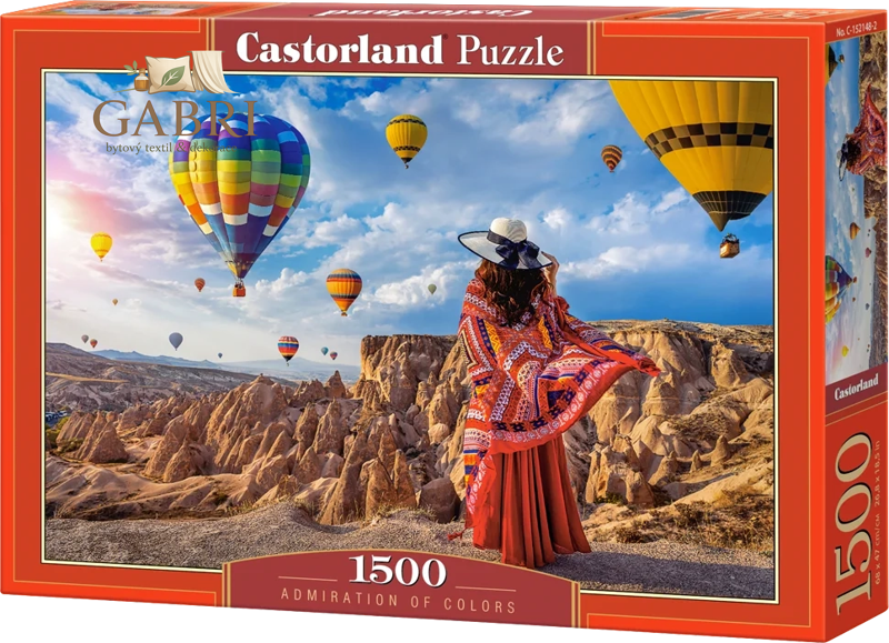 CASTORLAND Puzzle Obdivování barev 1500 dílků