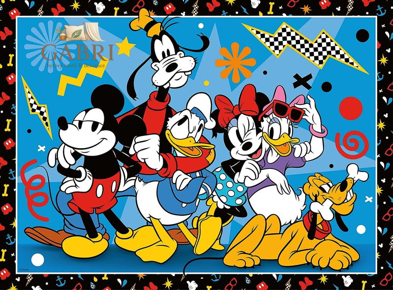 RAVENSBURGER Puzzle Mickey Mouse a přátelé XXL 300 dílků