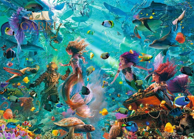 RAVENSBURGER Puzzle Podmořské království 9000 dílků