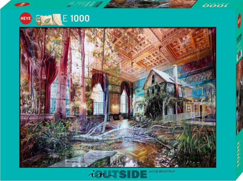 HEYE Puzzle In,Outside: Vetřelec 1000 dílků