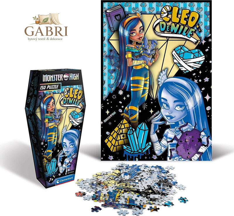 CLEMENTONI Puzzle Monster High: Cleo Denile 150 dílků
