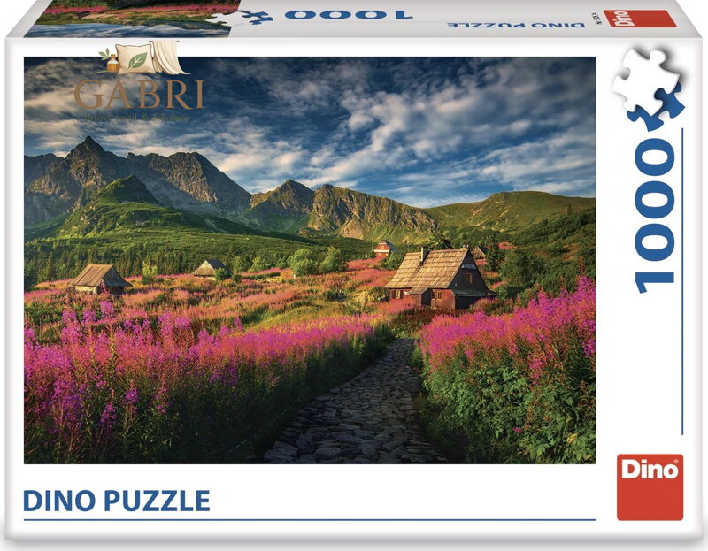 DINO Puzzle Gasienicovo údolí 1000 dílků