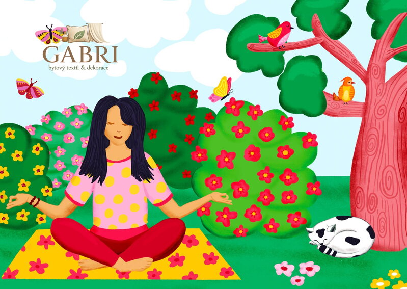 ENJOY Puzzle Jóga v parku 1000 dílků